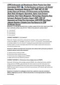 CCRN Cardiovascular and Hemodynamics Review Practice Exam Study Guide Updated 2026 