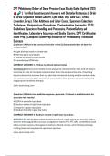 CPT Phlebotomy Order of Draw Practice Exam Study Guide Updated 2026 