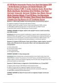 CET EKG Rhythm Interpretation Practice Exam Study Guide Updated 2026 &sol; Verified Questions and Answers with Detailed Rationales &vert; ECG Waveform Analysis &lpar;P&comma; QRS&comma; T&rpar;&comma; Cardiac Conduction System&comma; Normal Sinus Rhythm Identification&comma; Dysrhythmias &lpar;Atrial Fibrill