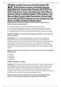 CBCS Billing and Coding Practice Exam Study Guide Updated 2026  &vert;  Verified Questions and Answers with Detailed Rationales &vert; Medical Billing Cycle&comma; Insurance Claims Processing&comma; ICD-10-CM CPT and HCPCS Coding Systems&comma; Revenue Cycle Management&comma; Patient Bill