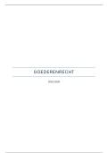 Samenvatting Goederenrecht &vert; AP&vert; 2025&sol;26