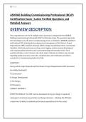 ASHRAE Building Commissioning Professional &lpar;BCxP&rpar; Certification Exam &vert; Latest Verified Questions and Detailed Answers