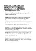 WGU C201 QUESTIONS AND ANSWERS WITH COMPLETE SOLUTIONS 100&percnt; CORRECT&excl;&excl;&excl;