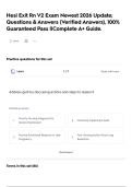 Hesi Exit Rn V2 Exam Newest 2026 Update&semi; Questions & Answers &lpar;Verified Answers&rpar;&comma; 100&percnt; Guaranteed Pass &vert;&vert;Complete A&plus; Guide&period;