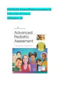 Test Bank - Advanced Pediatric Assessment&comma; 3rd Edition &lpar; Ellen M &period;Chiocca&comma; &rpar; All Chapters 2024&NewLine;