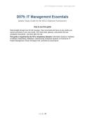 WGU D075 Master Study Guide