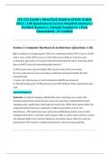 ITE 152 EXAM 1 PRACTICE EXAM & STUDY GUIDE 2026 &vert; 140 Questions & Correct Detailed Answers &vert; Verified Answers &vert; Already Graded A&plus; &vert; Pass Guaranteed - A&plus; Graded&NewLine;&NewLine;