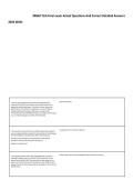 NR667 CEA Final exam Actual Questions And Correct Detailed Answers 2026 Edition