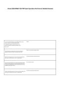 Actual 2026 NR667 CEA FNP Exam Questions And Correct Detailed Answers