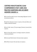 CERTIFIED PARAOPTOMETRIC EXAM&NewLine;COMPREHENSIVE STUDY GUIDE 2026&NewLine;PRACTICE QUESTIONS AND ACCURATE&NewLine;ANSWERS GRADED A&plus;&NewLine;