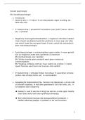 Samenvatting Sociale Psychologie &vert; Thomas More &vert; 2025&sol;26