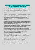 CHAPTER 6 ASSESSMENT QUESTIONS WITH ACCURATE ANSWERS