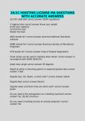 2A&sol;1C HOISTING LICENSE MA QUESTIONS WITH ACCURATE ANSWERS