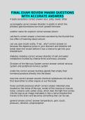 FINAL EXAM REVIEW MA600 QUESTIONS WITH ACCURATE ANSWERS
