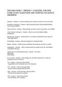 ISM 3004 EXAM 1&comma; ISM3004 1-3 QUIZZES&comma; ISM 3004 &NewLine;EXAM STUDY QUESTIONS AND VERIFIED ACCURATE &NewLine;ANSWERS 