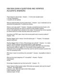 ISM 3004 EXAM 4 QUESTIONS AND VERIFIED ACCURATE ANSWERS