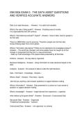 ISM 3004 EXAM 3 - THE DATA ASSET QUESTIONS AND VERIFIED ACCURATE ANSWERS