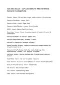 ISM 3004 EXAM 1 &lpar;UF&rpar; QUESTIONS AND VERIFIED ACCURATE ANSWERS
