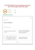 WGU D391 Healthcare Ecosystems Questions And Correct Answers With Complete Solution 2026 Update