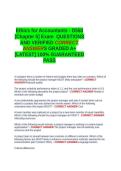 Ethics for Accountants - D550 &lpar;Chapter 5&rpar; EXAM QUESTIONS AND VERIFIED CORRECT ANSWERS GRADED A&plus; -LATEST - 100- GUARANTEED PASS&period;docx&NewLine;&NewLine;