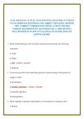NATS 1670 EXAM &sol; ACTUAL NATS 1670 FINAL EXAM 2026 ACCURATE EXAM APPROVED QUESTIONS AND CORRECT DETAILED ANSWERS &lpar;100&percnt; CORRECT VERIFIED SOLUTIONS&rpar; LATEST UPDATED VERSION 2026 EDITION &vert;GUARANTEED PASS A&plus; &lpar;BRAND NEW&excl;&rpar; FULL REVISED NATS 1670 ACTUAL FINAL EXAM