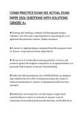 CGMS PRACTICE EXAM 150 ACTUAL EXAM&NewLine;PAPER 2026 QUESTIONS WITH SOLUTIONS&NewLine;GRADED A&plus;