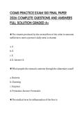CGMS PRACTICE EXAM 150 FINAL PAPER&NewLine;2026 COMPLETE QUESTIONS AND ANSWERS&NewLine;FULL SOLUTION GRADED A&plus;&NewLine;