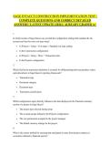 Sage Intacct Implementation Exam Questions with 100&percnt; Correct Answers &vert; Latest Version &lpar;2026&rpar; Expert Verified