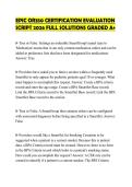 EPIC OR350 CERTIFICATION EVALUATION&NewLine;SCRIPT 2026 FULL SOLUTIONS GRADED A&plus;&NewLine;