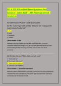 REL A 275 Wilcox Final Exam Questions And &NewLine;Answers &vert; Latest 2026- 100&percnt; Pass Guaranteed &vert; &NewLine;Graded A&plus;