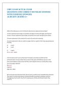 CRPC Certification Exam Prep &vert; Complete Practice Questions & Verified Answers &vert; Financial Planning Study Guide&NewLine;&NewLine;