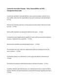 Community Association Manager &ndash; Roles&comma; Responsibilities and HOA Management Study Guide