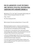 ESS 101 LABORATORY 2 PLATE TECTONICS&NewLine;AND THE ROCK CYCLE FULL SOLUTION 2026&NewLine;QUESTIONS WITH ANSWERS GRADED A&plus;