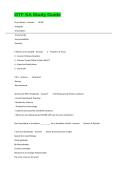 OTF SA Study Guide&NewLine;&NewLine;
