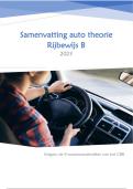 Samenvatting Rijbewijs B Theorie &vert; CBR Examen