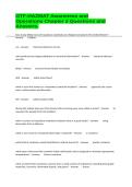 OTF-HAZMAT Awareness and Operations Chapter 2 Questions and Answers&period;