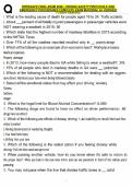 DriveSafe Final Exam 2026 &ndash; Driving Safety Protocols and Emergency Procedures Complete Exam Material