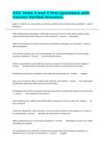 AGI&colon; Units 3 and 4 Test Questions with Correct Verified Answers&period;