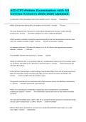 AGI-CFI Written Examination with All Correct Answers 2025-2026 Updated&period;