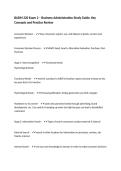 BADM 320 Exam 2 &ndash; Business Administration Study Guide&comma; Key Concepts and Practice Review