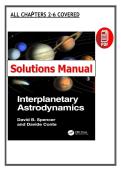 Solutions Manual for Interplanetary Astrodynamics 1st Edition &lpar;2023&rpar; Spencer Conte &lpar;PDF&rpar;