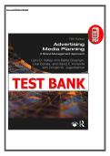 Test Bank for Advertising Media Planning 5th Edition &lpar;2022&rpar; Kelley Sheehan &lpar;PDF&rpar;