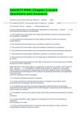 OACETT PPE&colon; Chapter 1 And 9 Questions and Answers&period;