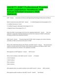 OACETT&colon; ASET Professional Practice Exam Legislation Handbook with Actual Detailed Answers 2026 Updated&period;