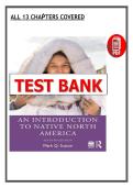 Test Bank for Introduction to Native North America 7th Edition &lpar;2024&rpar; Mark Q&period; Sutton &lpar;PDF&rpar;