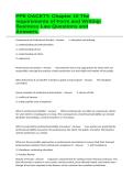 PPE OACETT&colon; Chapter 10 The requirements of Form and Writing-Business Law Questions and Answers&period;