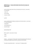 BADM 353 Exam 1 &ndash; Business Administration Study Guide&comma; Key Concepts and Practice Review