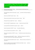 OACETT PPE&colon; Final Review Exam with Guaranteed Pass Solutions 2025-2026 Updated&period;