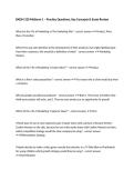 BADM 320 Midterm 1 &ndash; Practice Questions&comma; Key Concepts & Exam Review
