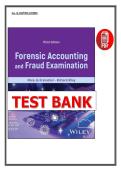 Test Bank for Forensic Accounting and Fraud Examination 3rd Edition &lpar;2023&rpar; Kranacher &lpar;PDF&rpar;